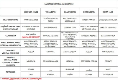 cardápio 07-01 a 11-1-19