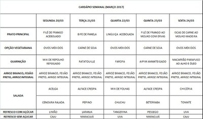 cardápio 20 a 24-03-17 após câmara