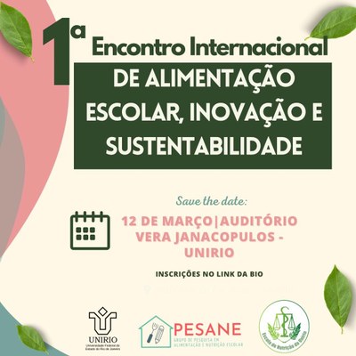 1º Encontro Internacional Sustentabilidade