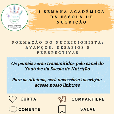 Evento I Semana Acadêmica EN  Informações Finais