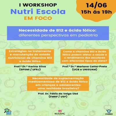 Evento Nutri Escola 14 de junho 2021