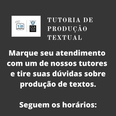 Tutoria de Textos UNIRIO 2