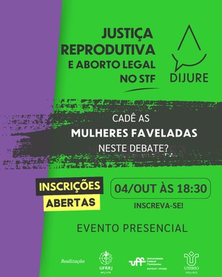 evento justica reprodutiva