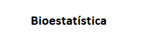 Bioestatística