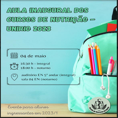 Aula Inaugural 2023.1