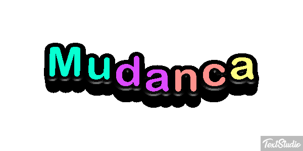 mudança animado
