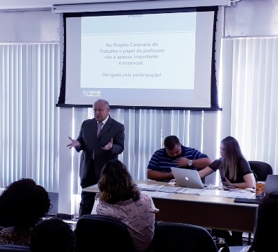 Evento Abertura do Projeto Caravana do Trabalho (foto: Divulgação Comso) Evento Abertura do Projeto Caravana do Trabalho (foto: Divulgação Comso)