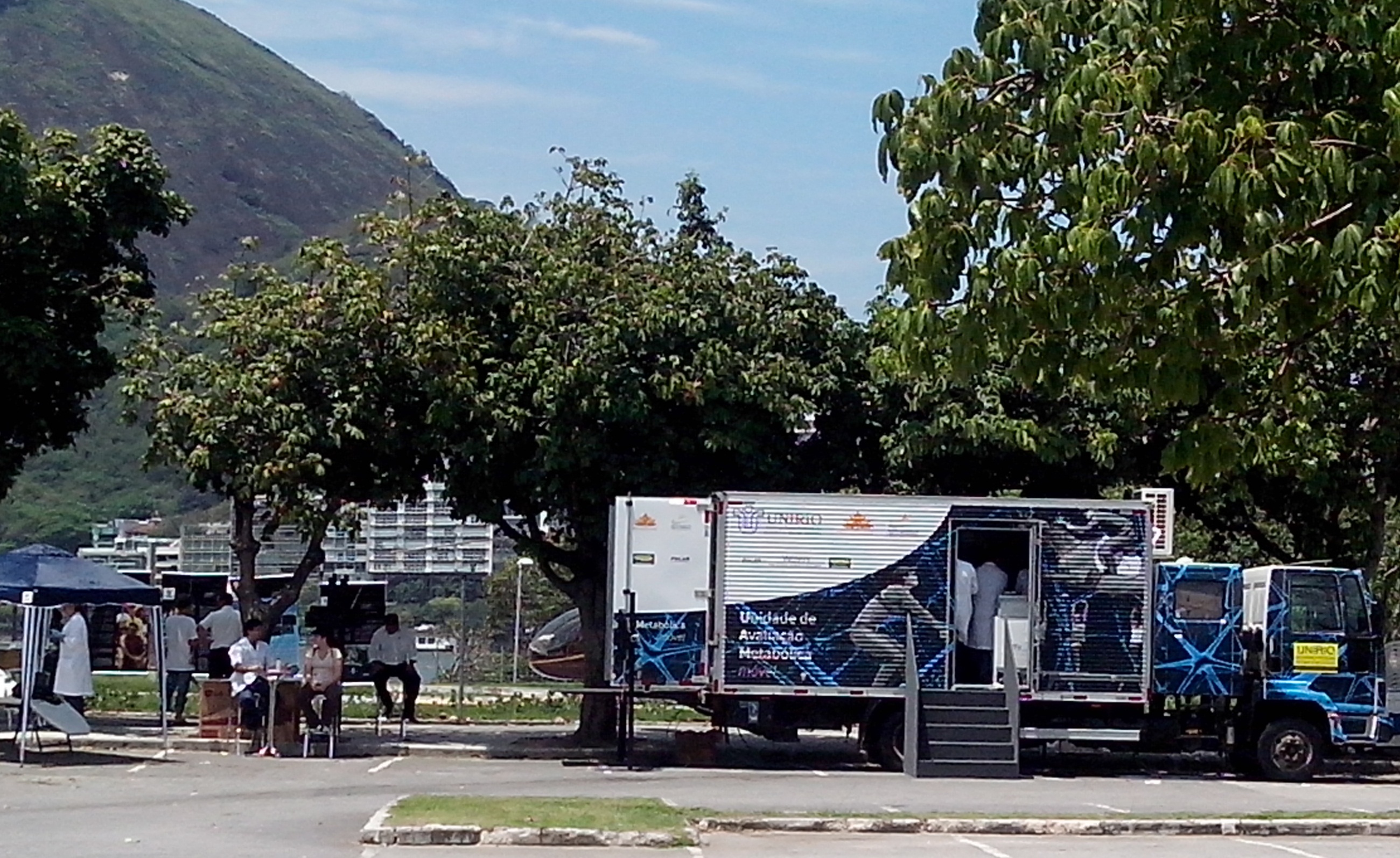 ‘Caminhão do esporte’ leva ciência para circular na cidade