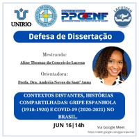 DEFESA DE DISSERTAÇÃO- ALINE THOMAZ DA CONCEICAO LUCENA