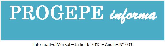 Informativo PROGEPE nº 003