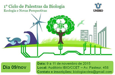 Começa hoje o 1º Ciclo de Palestra da Biologia: confira a programação