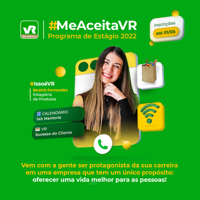 Me aceita VR 01 mai 22