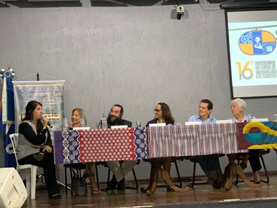 Mesa de Comemoração do Aniversário do Curso de Bacharelado em Turismo