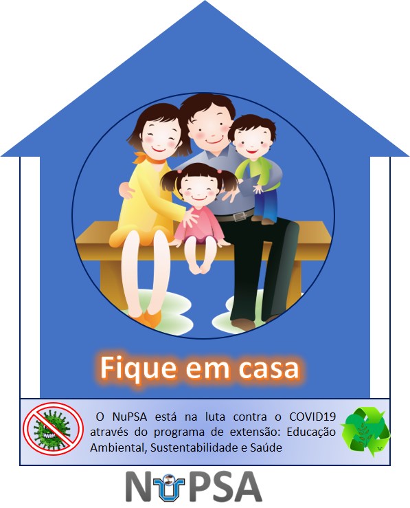 fiquem em casa