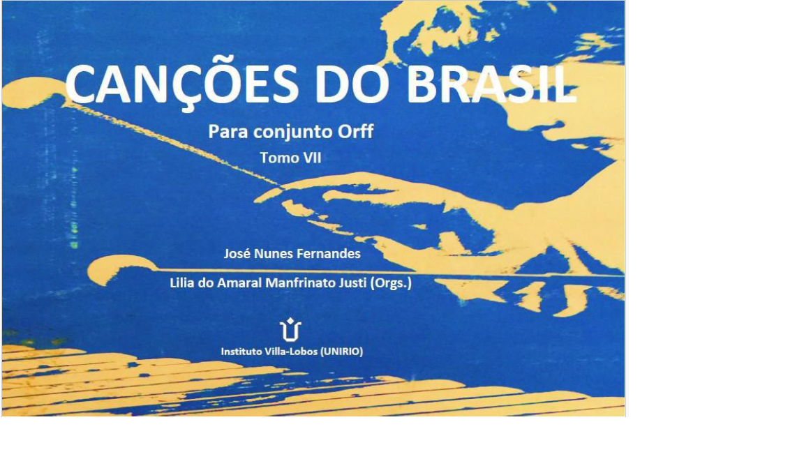 capa do livro Canções do Brasil