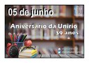 Nota do reitor Luiz Pedro San Gil Jutuca: 39 anos da UNIRIO Nota do reitor Luiz Pedro San Gil Jutuca: 39 anos da UNIRIO
