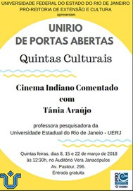  Projeto Quintas Culturais inicia temporada nesta semana