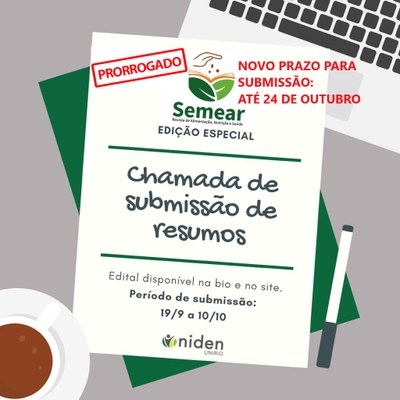 Chamada para Submissão de Resumos