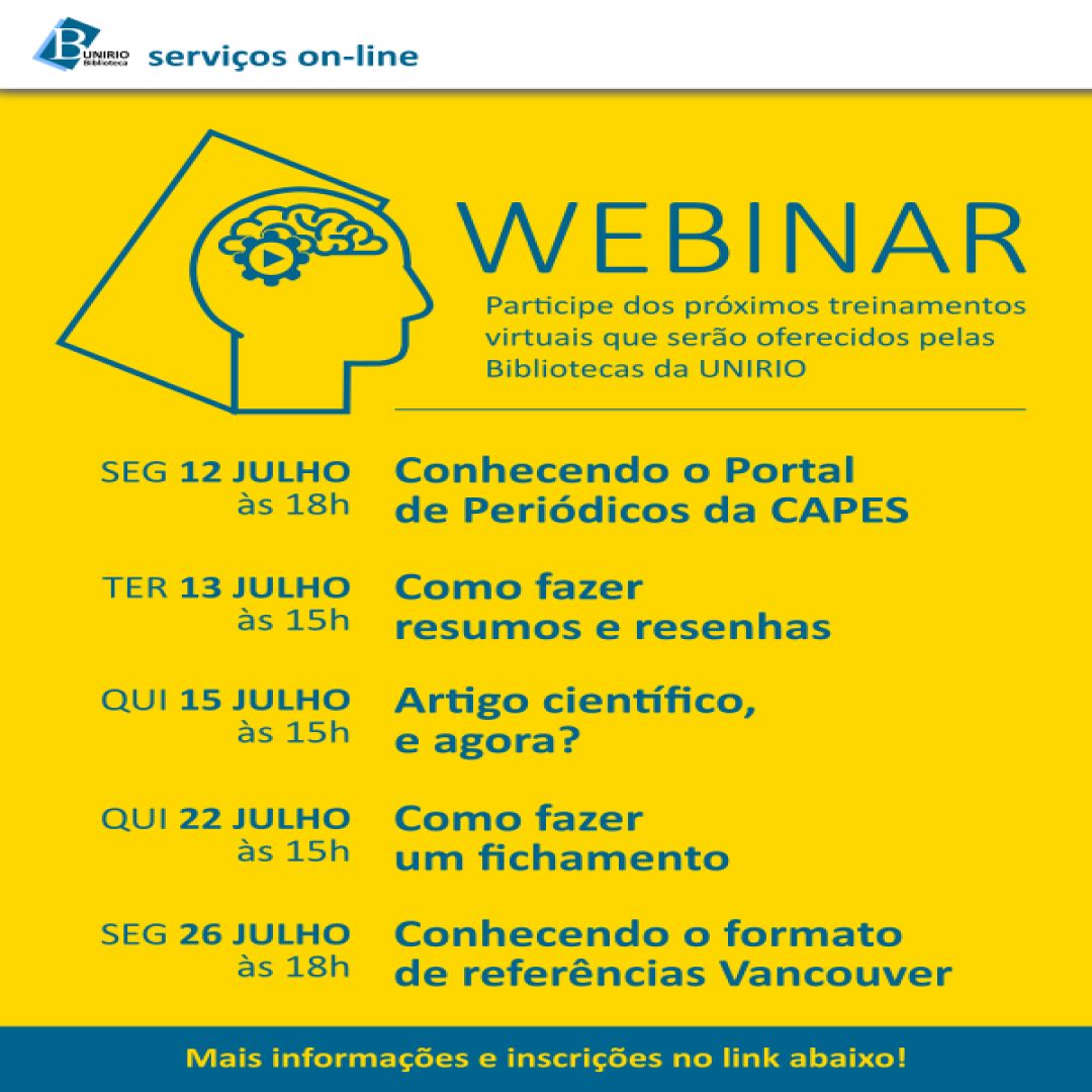 Webinar JULHO
