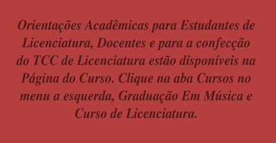 Orientações Licenciatura anuncio