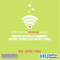 HUGG disponibiliza Wi-Fi para os usuários