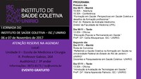 I Jornada do Instituto de Saúde Coletiva