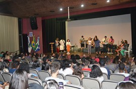 Alunos ingressantes participam da recepção unificada