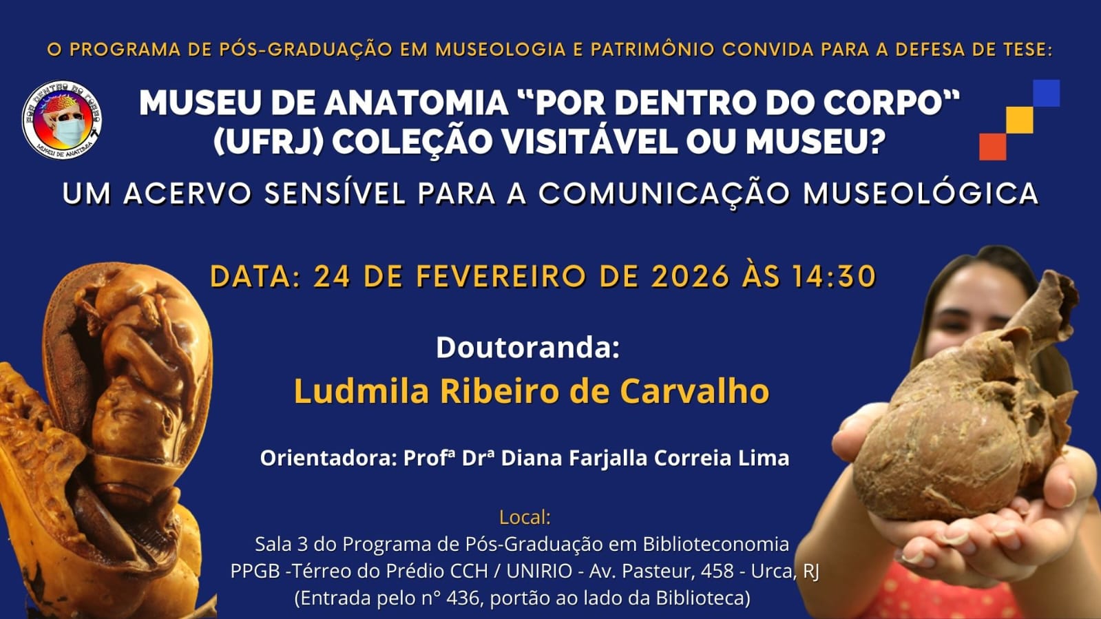 Convite Defesa de Tese Ludmila