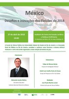 Evento: México - Desafios e inovações das Eleições de 2018