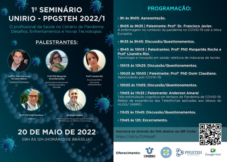 Seminário UNIRIO-PPGSTEH 2022_1