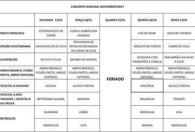 13 a 17/11/17 - Alteração