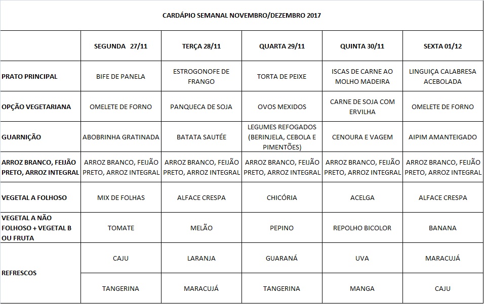 cardápio 27-11 a 01-12-17