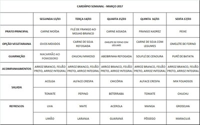 cardápio 13 a 17/03/17 - modificado