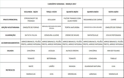 cardápio 6 a 10/03/17 modificado