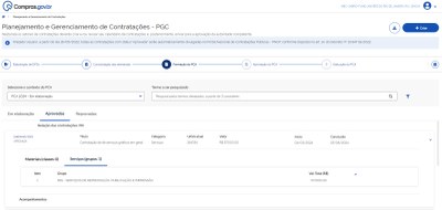 Captura de Tela PGC Exemplo