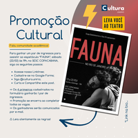 Promoção Cultural | “FAUNA”
