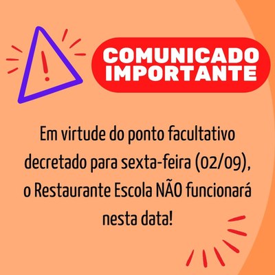 Ponto facultativo 02-09-2022