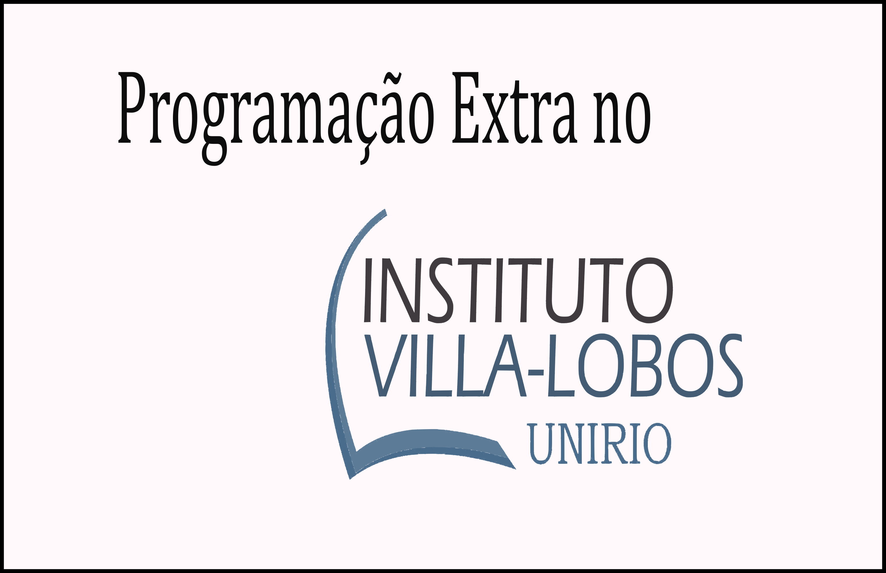 Nova Aba: Programações Extra do IVL