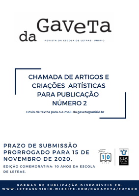Revista daGaveta: chamada para publicação Revista daGaveta: chamada para publicação