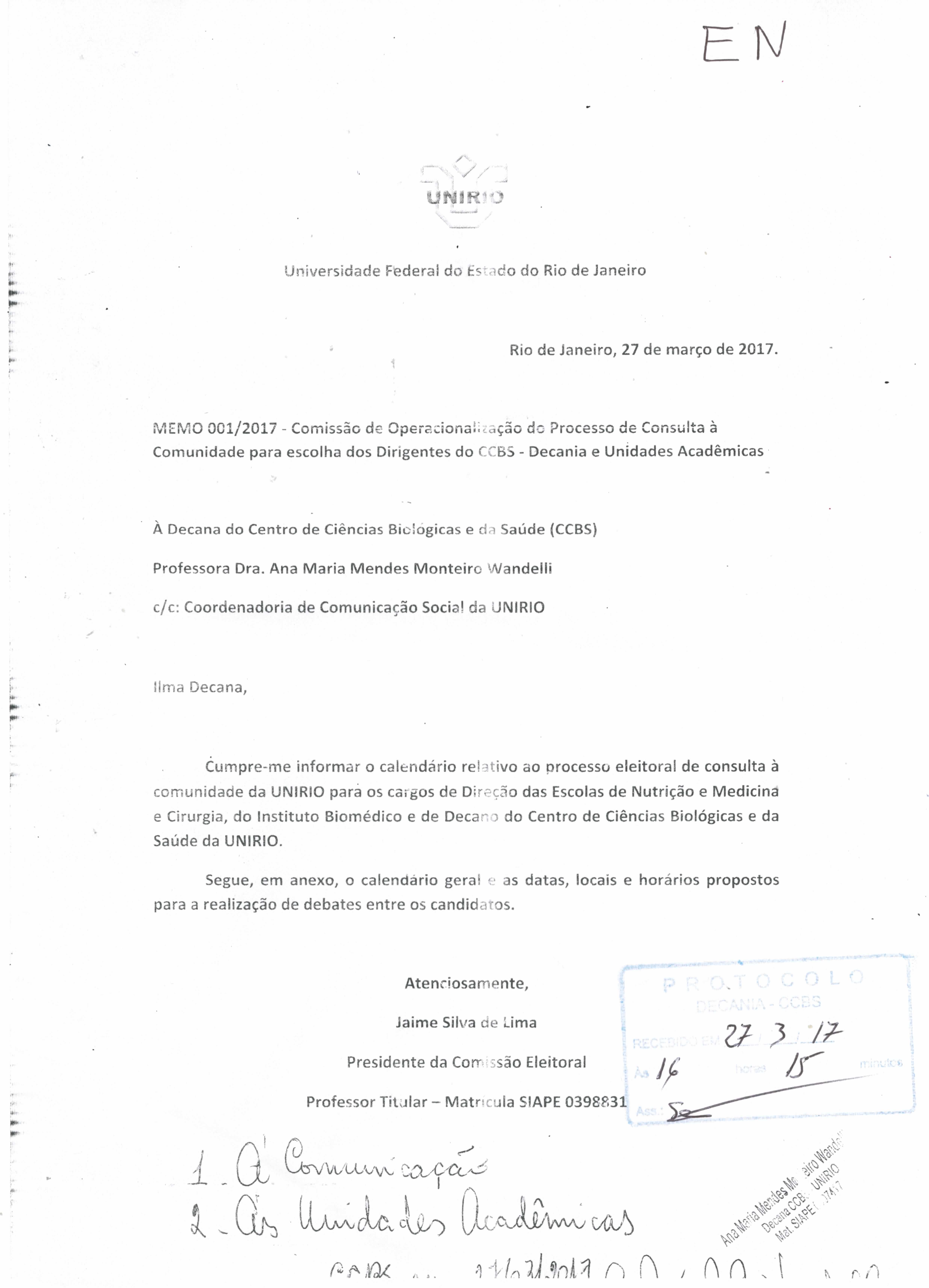 Memo 001.2017