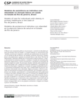 Modelo de assistência ao individuo com obesidade Modelo de assistência ao individuo com obesidade