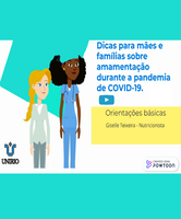 Dicas para mães e famílias sobre amamentação durante a pandemia de Covid_19 Dicas para mães e famílias sobre amamentação durante a pandemia de Covid_19