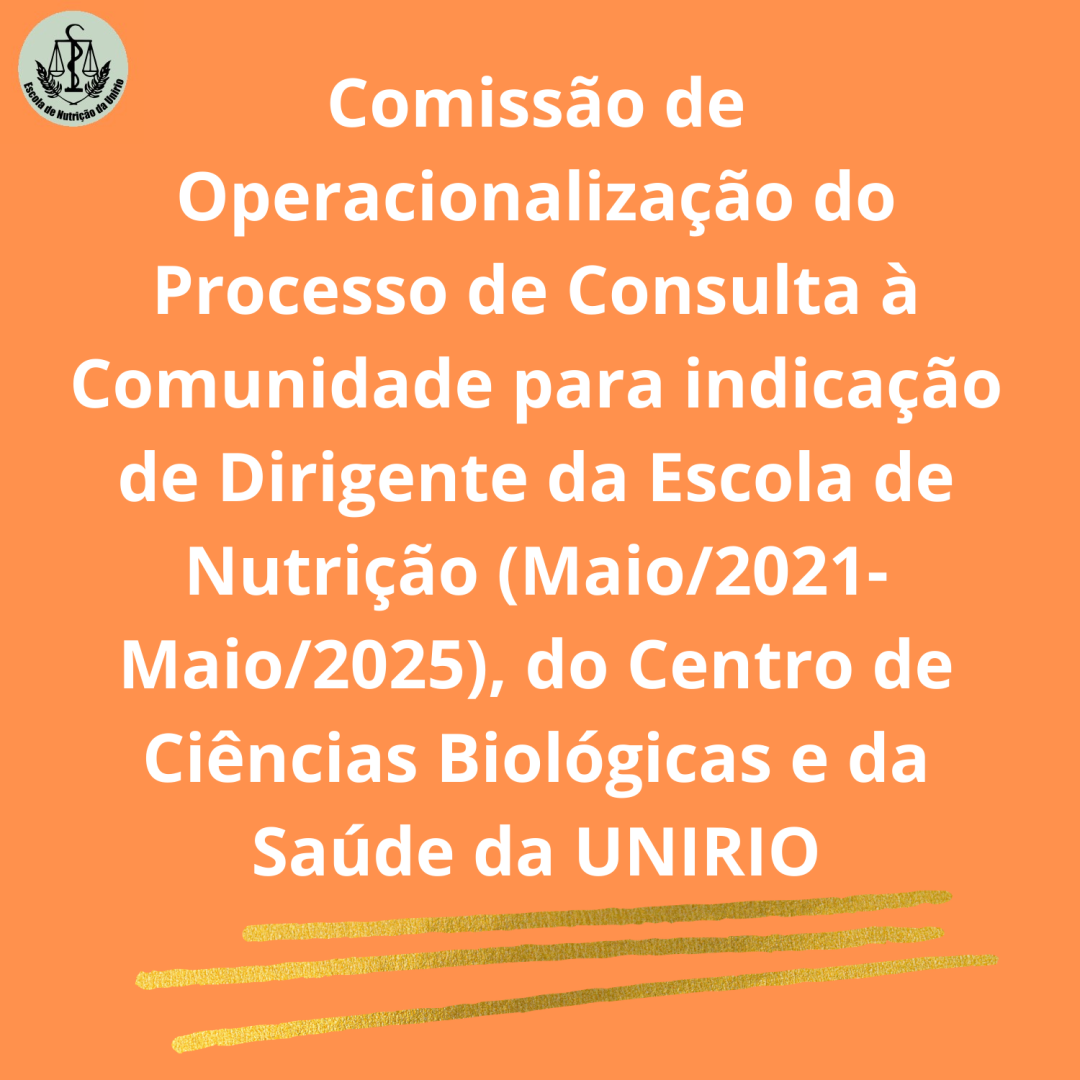 Comissão Acadêmica para escolha de Dirigentes 2021