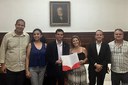 UNIRIO recebe representantes do Programa Santander Universidades