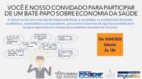 LAETS promove videoconferência sobre economia da saúde neste sábado, dia 18