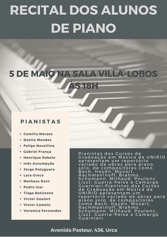 Apresentação acontecerá nesta sexta-feira, dia 5, às 18h (Imagem: Divulgação)