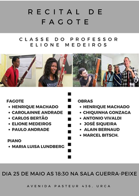 Evento acontece às 18h30, na Sala Guerra-Peixe