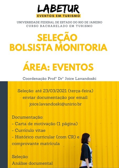 Monitoria Eventos