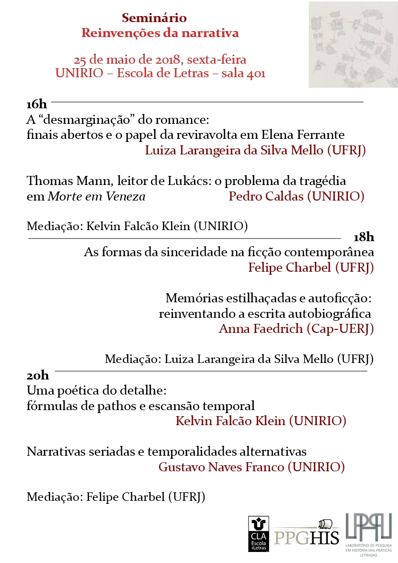 Programação do dia 25