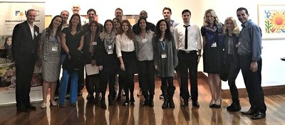 Participantes do curso em parceria com a universidade australiana (Foto: Laura Sinay)